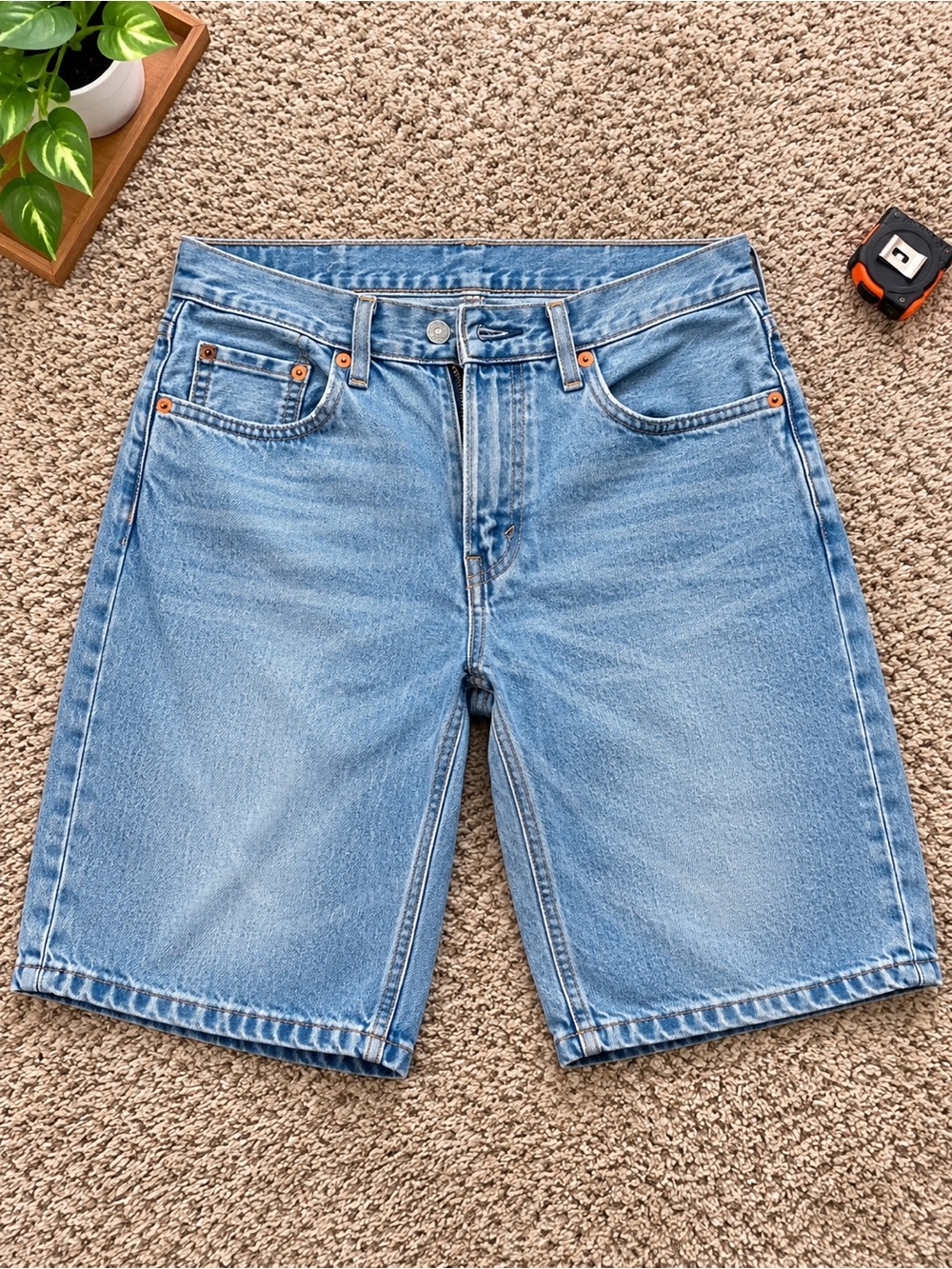 Levi's Light Blue Denim Men's Jean Shorts
